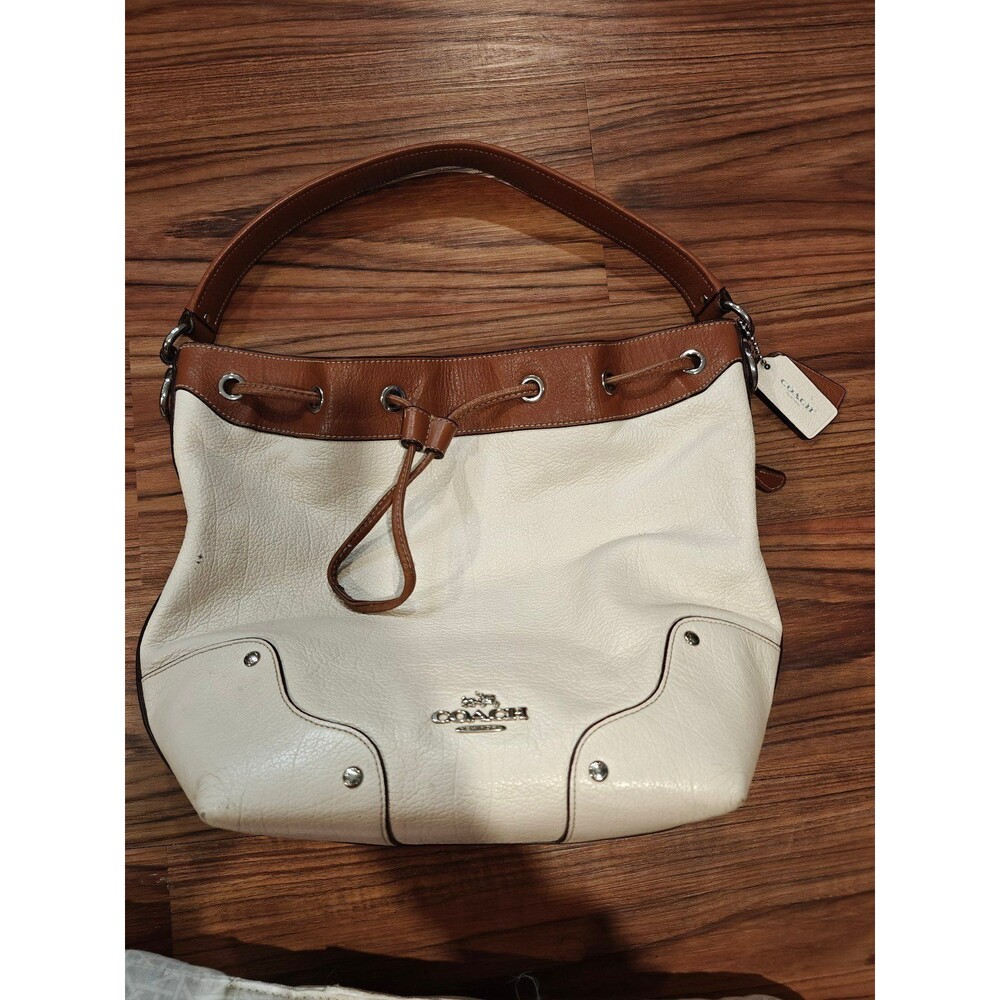 Coach Mickie Drawstring Spectator Shoulder Bag